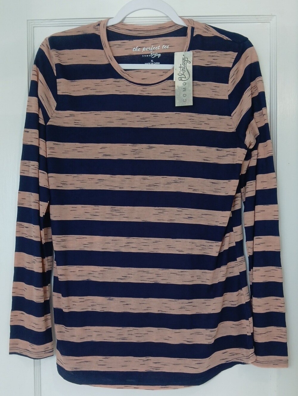 Como Vintage Striped Long Sleeve Tee - NWT